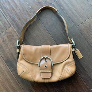 COACH Signature Small Flap Bag